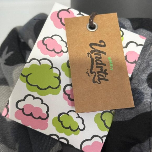 Highly Undrtd ‘High Grade Botanical’ Hoodie sz: Small NWT Blue/Camo - Picture 5 of 5